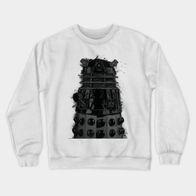 Exterminate! black Crewneck Sweatshirt by Uwaki